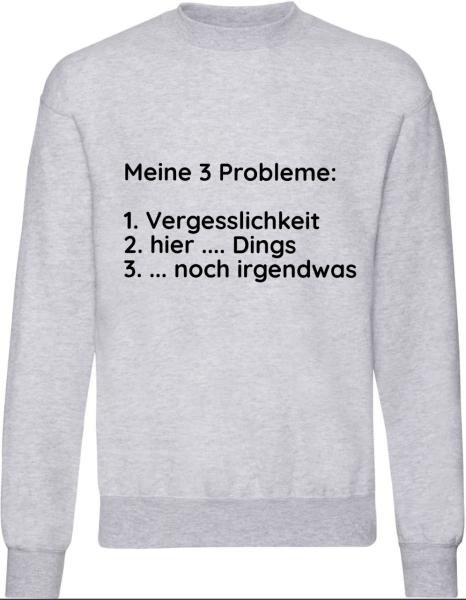 Meine 3 Probleme